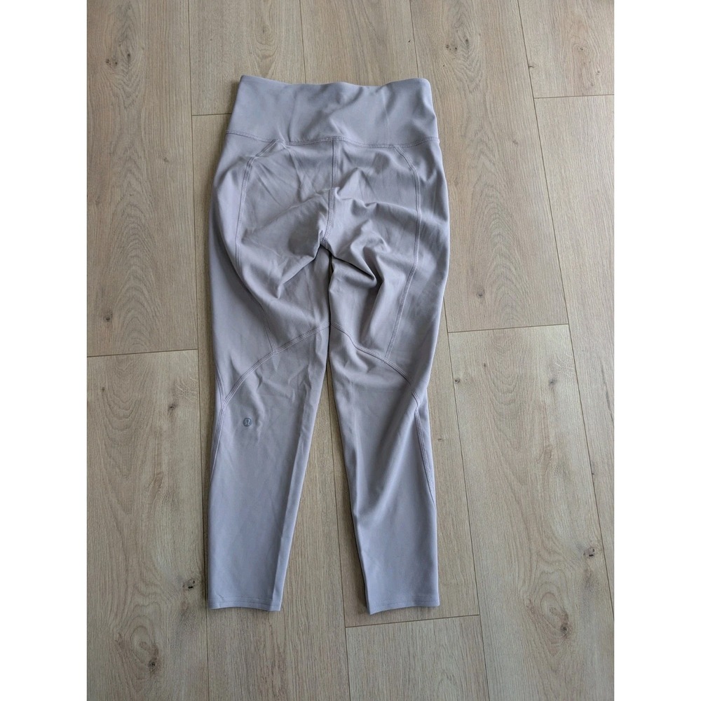 Lululemon To The Beat Tight 24" Dark Chrome SIZE 8 Leggings W5CMFS